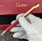 Wholesale AAA Copy Cartier Santos de Ballpoint Pen Red Resin_th.jpg